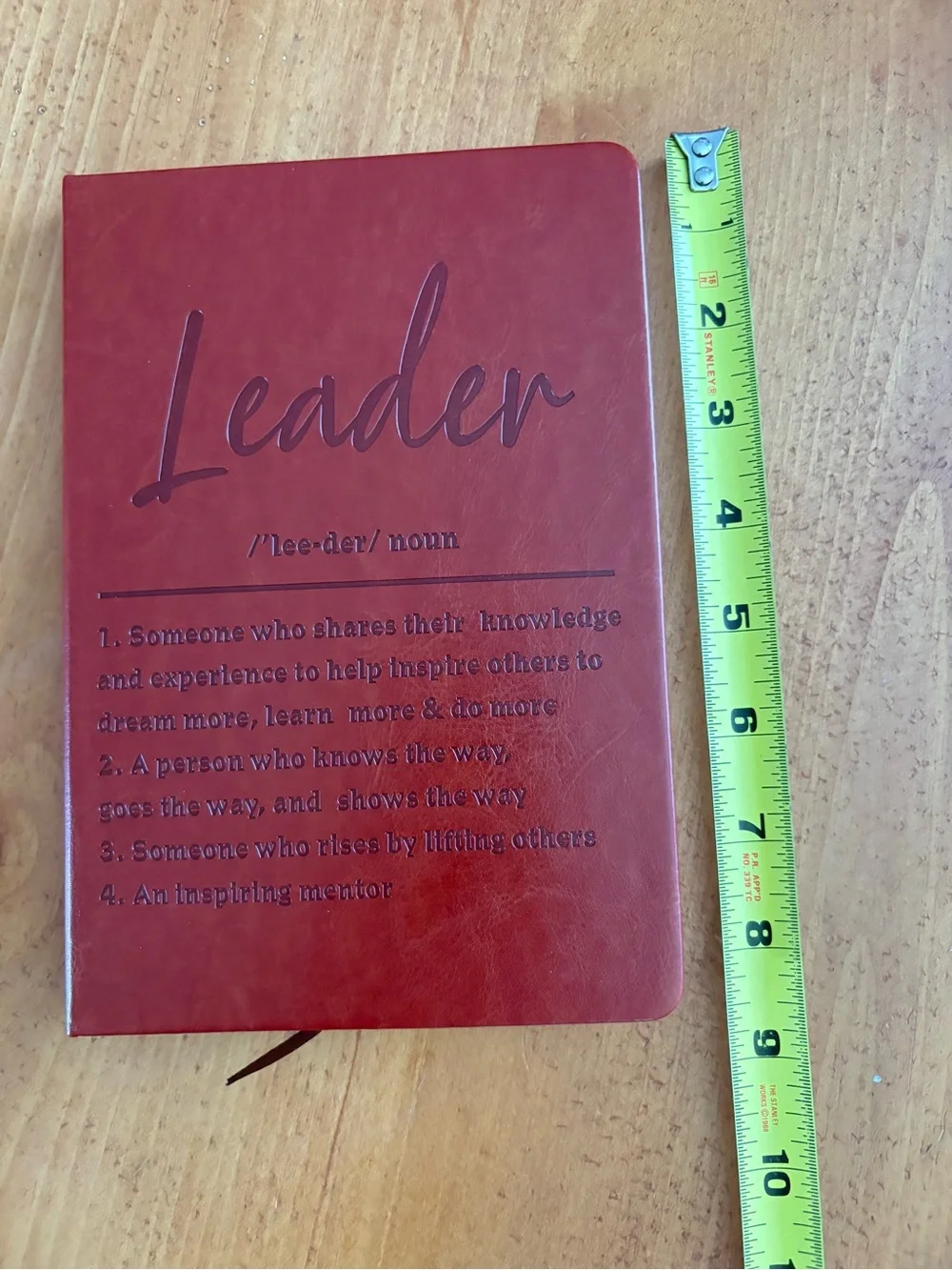 Source Unknown Red Leader & Difference Maker Hardcover Journals